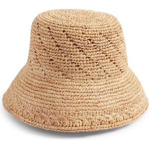 Nordstrom / Woven Raffia Bucket Hat